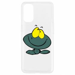 Чехол для Oppo Reno 4 Лягушка - PrintSalon
