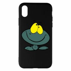 Чехол для iPhone X/Xs Лягушка - PrintSalon