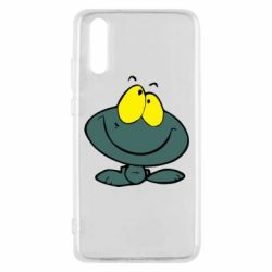 Чехол для Huawei P20 Лягушка - PrintSalon