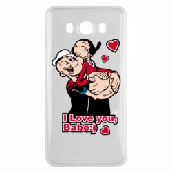 Чохол для Samsung J7 2016 Люблю тебе, мала