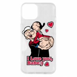 Чехол для iPhone 14 Люблю тебя, детка - PrintSalon
