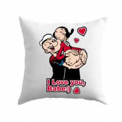 Подушка Люблю тебя, детка