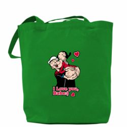 Шоппер Люблю тебя, детка - PrintSalon