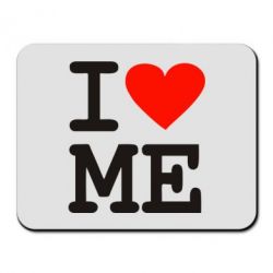 Коврик для мыши I love ME - PrintSalon