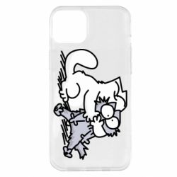 Чохол для iPhone 14 Plus Любов котів - PrintSalon