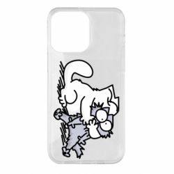 Чохол для iPhone 14 Pro Max Любов котів - PrintSalon