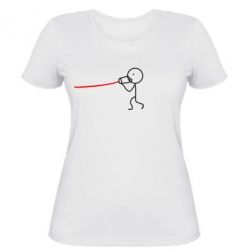 Женская футболка Любовное послание - PrintSalon
