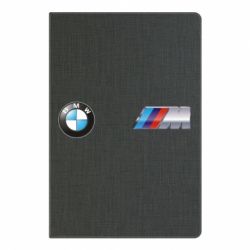 Блокнот с принто M POWER 3D Logo - PrintSalon