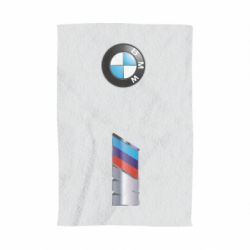 Полотенце с принтом M POWER 3D Logo - PrintSalon