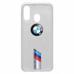 Чехол для Samsung A40 M POWER 3D Logo - PrintSalon