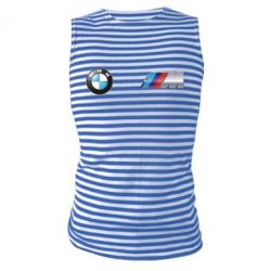 Майка-тельняшка M POWER 3D Logo - PrintSalon