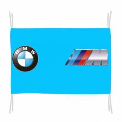 Флаг M POWER 3D Logo - PrintSalon