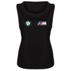 Женская майка M POWER 3D Logo - PrintSalon