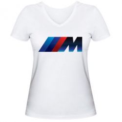 Жіноча футболка з V-подібним вирізом M Power Art - PrintSalon