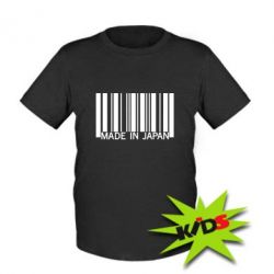 Детская футболка Made in japan - PrintSalon