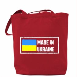 Эко-сумка Made in Ukraine Logo-PrintSalon Эко-сумка Made in Ukraine Logo