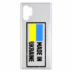 Чехол для Samsung Note 10 Plus Made in Ukraine Logo