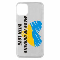 Чохол для iPhone 11 Pro Made in Ukraine with Love-PrintSalon Чохол для iPhone 11 Pro Made in Ukraine with Love