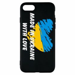 Чохол для iPhone 8 Made in Ukraine with Love-PrintSalon Чохол для iPhone 8 Made in Ukraine with Love