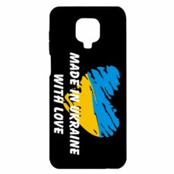 Чехол для Xiaomi Redmi Note 9S/9Pro/9Pro Max Made in Ukraine with Love