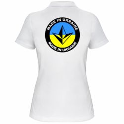 Женская футболка поло Made in Ukraine