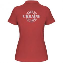 Женское поло Made in Ukraine Голограмма