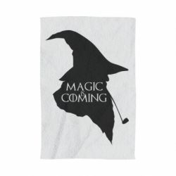 Полотенце с принтом Magic is coming - PrintSalon