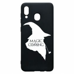 Чехол для Samsung A20 Magic is coming - PrintSalon