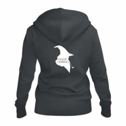 Женское худи на молнии Magic is coming - PrintSalon