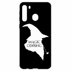 Чехол для Samsung A21 Magic is coming