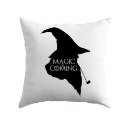 Подушка Magic is coming - PrintSalon