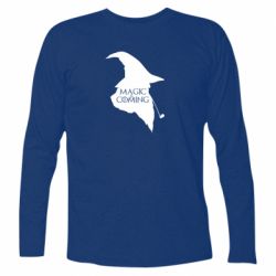 Футболка с длинным рукавом Magic is coming - PrintSalon