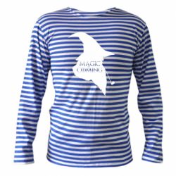 Тельняшка с длинным рукавом Magic is coming - PrintSalon