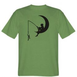 Мужская футболка Stedman Мальчик рыбачит - PrintSalon