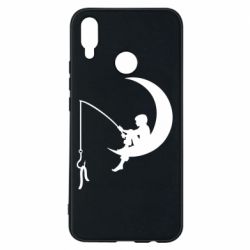 Чехол для Huawei P Smart Plus 2018 Мальчик рыбачит - PrintSalon