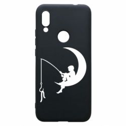Чехол для Xiaomi Redmi 7 Мальчик рыбачит - PrintSalon