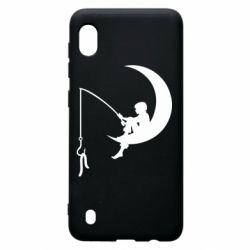 Чехол для Samsung A10 Мальчик рыбачит - PrintSalon