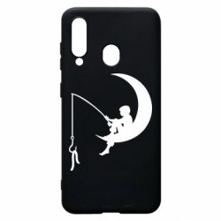 Чехол для Samsung A60 Мальчик рыбачит - PrintSalon