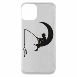 Чехол для iPhone 11 Мальчик рыбачит - PrintSalon