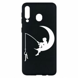 Чехол для Samsung M30 Мальчик рыбачит - PrintSalon