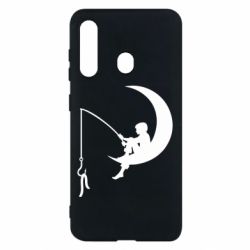Чехол для Samsung M40 Мальчик рыбачит - PrintSalon