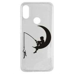 Чехол для Xiaomi Redmi Note 7 Мальчик рыбачит - PrintSalon