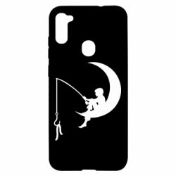 Чехол для Samsung A11/M11 Мальчик рыбачит - PrintSalon