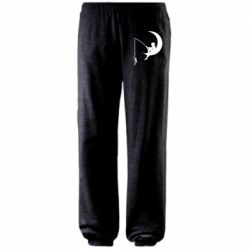 Штаны Мальчик рыбачит - PrintSalon