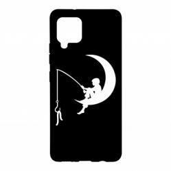 Чехол для Samsung A42 5G Мальчик рыбачит - PrintSalon