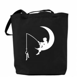 Эко-сумка Мальчик рыбачит - PrintSalon