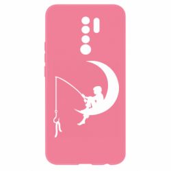 Чехол для Xiaomi Redmi 9 Мальчик рыбачит - PrintSalon