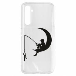 Чехол для Realme 6 Pro Мальчик рыбачит - PrintSalon