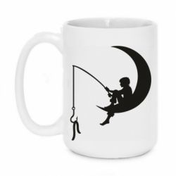 Чашка 420ml Мальчик рыбачит - PrintSalon