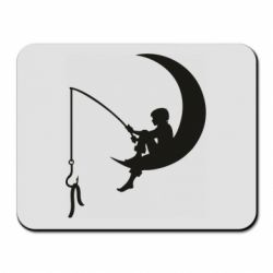 Коврик для мыши Мальчик рыбачит - PrintSalon